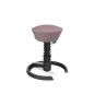 Preview: Aeris sitzhocker swopper 101stbkbkcp3 schwarz/violett, mit gleiter - Aeris-101stbkbkcp3-4250200417993