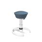 Preview: Aeris sitzhocker swopper 101stwhwhcp2 weiss/blau, mit gleiter - Aeris-101stwhwhcp2-4250200423062