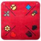 Preview: AgmÜller jassteppich combi 3a014360o 60x60cm rot - Agmueller-3a014360o-7621600143602