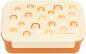Preview: Allc lunch box 22x7x14.5cm bbraor63 regenbogen - Allc-bbraor63-8719715003528