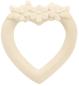 Preview: Allc beissring 9x10x2cm trshwh17 heart creme - Allc-trshwh17-8719715001319