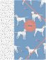 Preview: Ancor gummibandmappe a4 105438 pet friends blau - Ancor-105438-5604730105438