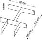 Preview: Apollo trennsteg-set vactr grau, für rollcontainer - Apollo-vactr-4032062002490-02.jpg