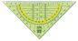 Preview: Arda geodreieck elastika 45° 16cm elgeo300 hellgrün transparent - Arda-elgeo300-8003438016140