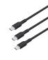 Preview: Aukey usb-c-to-c cable 100w cb-kcc101a 3 pack, 3x 1m - Aukey-cb-kcc101a-0689323787555-02.jpg