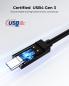 Preview: Aukey hyper link cable c to c usb4 cb-tcc241 gen2, 0.8m, 240w - Aukey-cb-tcc241-0689323787456-10.jpg