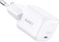 Preview: Aukey minima 30w gan usb-c pa-b1l wh wall charger, white - Aukey-pa-b1l-wh-0689323784868