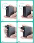 Preview: Aukey omniamix ii 140w gan pd pa-b7o bk 3-port, wall charger black - Aukey-pa-b7o-bk-0689323785780-03.jpg