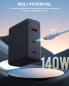 Preview: Aukey omniamix ii 140w gan pd pa-b7o bk 3-port, wall charger black - Aukey-pa-b7o-bk-0689323785780-07.jpg