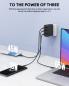 Preview: Aukey omniamix ii 140w gan pd pa-b7o bk 3-port, wall charger black - Aukey-pa-b7o-bk-0689323785780-10.jpg
