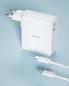 Preview: Aukey omniamix ii 140w gan pd pa-b7o wh 3-port, wall charger white - Aukey-pa-b7o-wh-0689323785797