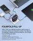 Preview: Aukey omniamix ii 100w gan pd pa-b7s bk 4-port, wall charger black - Aukey-pa-b7s-bk-0689323785575-07.jpg