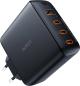 Preview: Aukey omniamix ii 100w gan pd pa-b7s bk 4-port, wall charger black - Aukey-pa-b7s-bk-0689323785575