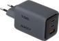 Preview: Aukey comet mix 100w gan pd pa-c5 4-port, wall charger grey - Aukey-pa-c5-0689323788217