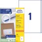 Preview: Avery zweckform etiketten 200x297mm 3418 weiss 100 stk./100 blatt - Avery-zweckform-3418-4004182034187