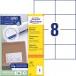 Preview: Avery zweckform universal-etiketten 105x74mm 3427 weiss 800 stk./100 blatt - Avery-zweckform-3427-4004182034279