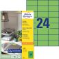 Preview: Avery zweckform etiketten 70×37mm 3450 grün 2400 stück - Avery-zweckform-3450-4004182034507