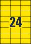 Preview: Avery zweckform etiketten 70x37mm 3451 universal, gelb 100bl./24st. - Avery-zweckform-3451-4004182034514-06.jpg