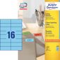 Preview: Avery zweckform etiketten 105×37mm 3453 blau 1600 stück - Avery-zweckform-3453-4004182034538
