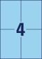 Preview: Avery zweckform etiketten 105x148mm 3457 universal, blau 10bl./4st. - Avery-zweckform-3457-4004182034576-06.jpg