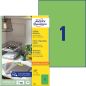 Preview: Avery zweckform etiketten a4 3472 grün 100 stück - Avery-zweckform-3472-4004182034729