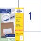 Preview: Avery zweckform etiketten 210x297mm 3478-200 weiss 220 stk./200+20 blatt - Avery-zweckform-3478-200-4004182249628