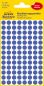 Preview: Avery zweckform markierungspunkte 8mm 3591 blau, ablösbar 4 blatt - Avery-zweckform-3591-4004182035917