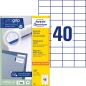 Preview: Avery zweckform universal-etikett. 52,5x29,7mm 3651 weiss 4000 stk./100 blatt - Avery-zweckform-3651-4004182036518