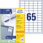 Preview: Avery zweckform etiketten 38x21,2mm 3666-200 weiss 14300 stk./200+20 blatt - Avery-zweckform-3666-200-4004182249451