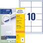 Preview: Avery zweckform etiketten 97x55mm 3679 weiss 1000 stk./100 blatt - Avery-zweckform-3679-4004182036792