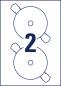 Preview: Avery zweckform etikette f. cd, glossy 117mm c9660-25 inkjet,supersize 50 st./25 bl. - Avery-zweckform-c9660-25-4004182233849-06.jpg