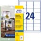 Preview: Avery zweckform etiketten 63,5×33,9mm j4773-10 240 stück - Avery-zweckform-j4773-10-4004182247730