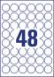 Preview: Avery zweckform etiketten laser 30mm l4716rev2 weiss, non-perm. 20 blatt - Avery-zweckform-l4716rev2-4004182067536-06.jpg