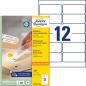 Preview: Avery zweckform universaletiketten 99,1x42,3mm l4743rev-100 weiss,non-perm. 1200st./10 b. - Avery-zweckform-l4743rev-100-4004182433317