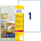 Preview: Avery zweckform folienetiketten 210x297mm l4775rev2 weiss,non-perm. 20 st./20 bl. - Avery-zweckform-l4775rev2-4004182067482