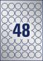Preview: Avery zweckform typenschild label 30mm l612920 silber,rund 960 stück/20 blatt - Avery-zweckform-l612920-4004182048382-06.jpg