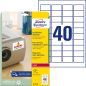 Preview: Avery zweckform etiketten 45,7×25,4mm l6140-20 kraft 800 stück - Avery-zweckform-l6140-20-4004182059852