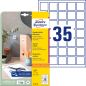 Preview: Avery zweckform etiketten qr code 35x35mm l7120-25 blickdicht 875 stück - Avery-zweckform-l7120-25-4004182052785