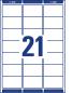 Preview: Avery zweckform adressetiketten 63,5x38,1mm l7160-100 weiss 2100 stk./100 blatt - Avery-zweckform-l7160-100-4004182471609-06.jpg