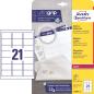 Preview: Avery zweckform adressetiketten 63.5x38.1mm l7160-40 weiss 840 stk./40 blatt - Avery-zweckform-l7160-40-4004182235201