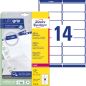 Preview: Avery zweckform adressetiketten 99,1x38,1mm l7163-40 weiss 560 stk./40 blatt - Avery-zweckform-l7163-40-4004182235225