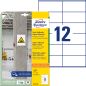 Preview: Avery zweckform etiketten universal 105x48mm l7875-20 weiss, stark haftend 20 blatt - Avery-zweckform-l7875-20-4004182070079