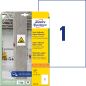 Preview: Avery zweckform etiketten universal 210x297mm l7877-20 20 blatt - Avery-zweckform-l7877-20-4004182070093