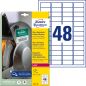 Preview: Avery zweckform etiketten 45,7x21,2mm l7911-10 weiss ultra-resistant - Avery-zweckform-l7911-10-4004182068083