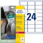 Preview: Avery zweckform etiketten 63,5x33,9mm l7912-10 weiss ultra-resistant - Avery-zweckform-l7912-10-4004182068076