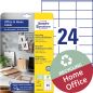 Preview: Avery zweckform etiketten 36x70mm lr3475-10 weiss, perm. 10 blatt/24 stk. - Avery-zweckform-lr3475-10-4004182334751