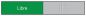 Preview: Berec türschild 37,4x152mm 314.088 alu, libre-occupé - Berec-314088-7640106625665