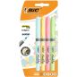 Preview: Bic textmarker pastel 1.6-3.3mm 964859 4 farben - Bic-964859-3086123538474