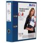Preview: Biella bundesordner creative 7cm 10342743u marine mit sichttasche a4 - Biella-10342743u-7611365379651