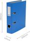 Preview: Biella ordner plasticolor 4cm 10750405u blau a5 - Biella-10750405u-7611365258031-03.jpg